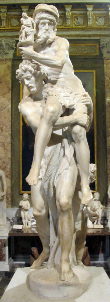 Enea, Anchise ed Ascanio - Bernini, Galleria Borghese